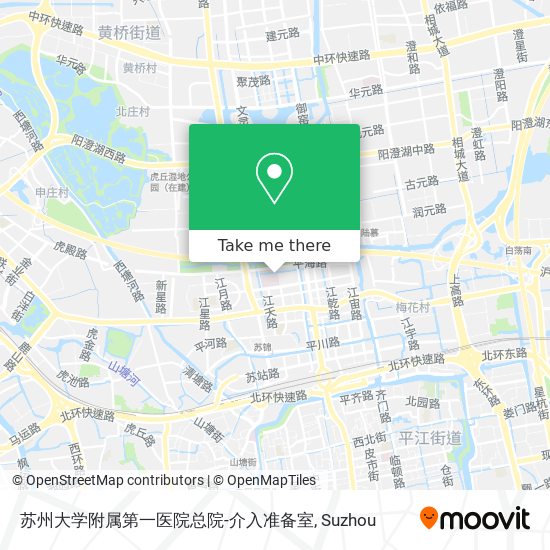 苏州大学附属第一医院总院-介入准备室 map