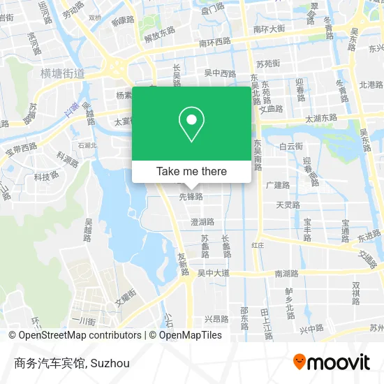 商务汽车宾馆 map