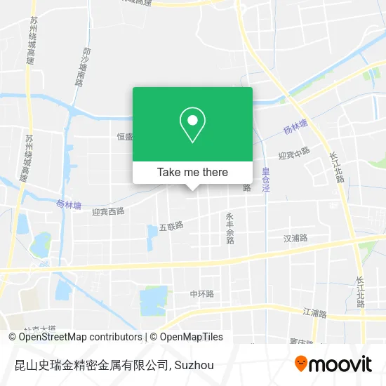 昆山史瑞金精密金属有限公司 map