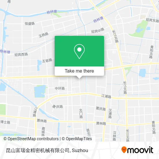 昆山富瑞金精密机械有限公司 map