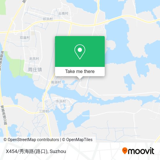 X454/秀海路(路口) map