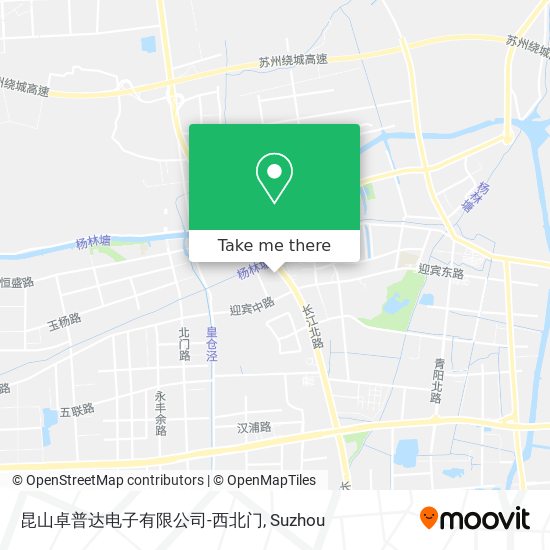 昆山卓普达电子有限公司-西北门 map
