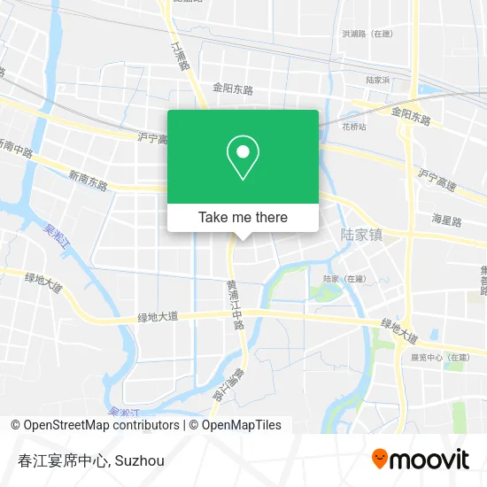 春江宴席中心 map