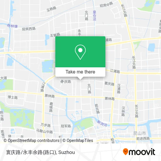 寰庆路/永丰余路(路口) map