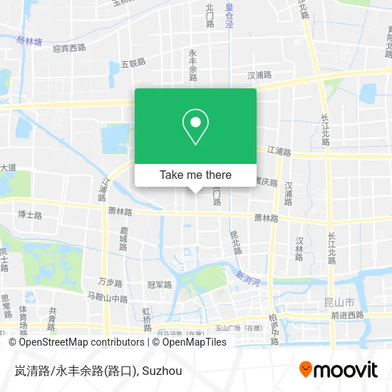 岚清路/永丰余路(路口) map