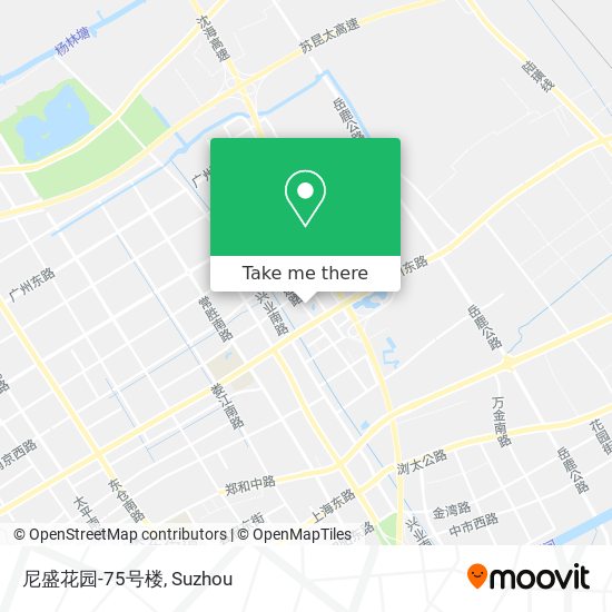 尼盛花园-75号楼 map