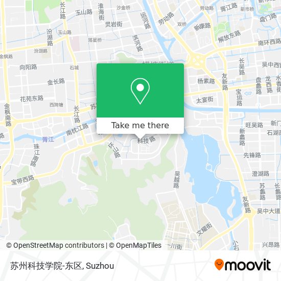 苏州科技学院-东区 map