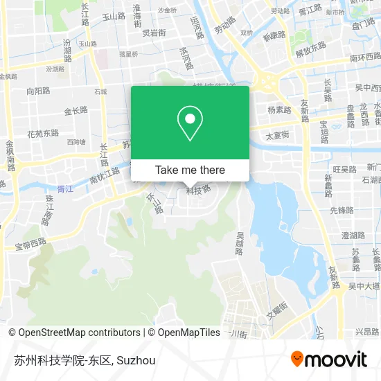 苏州科技学院-东区 map