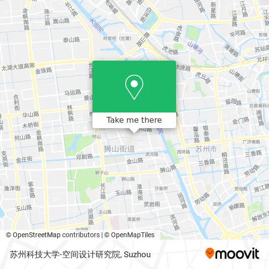 苏州科技大学-空间设计研究院 map