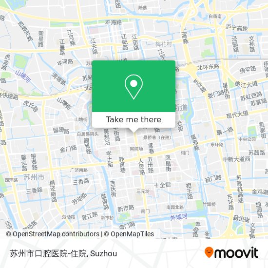 苏州市口腔医院-住院 map