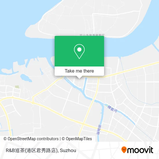 R&B巡茶(港区君秀路店) map