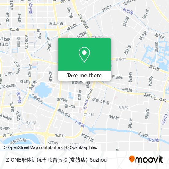 Z-ONE形体训练李欣普拉提(常熟店) map