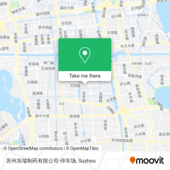 苏州东瑞制药有限公司-停车场 map