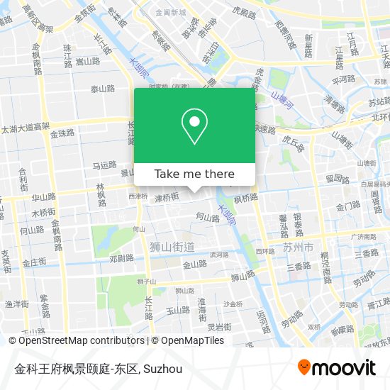 金科王府枫景颐庭-东区 map