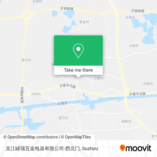 吴江嵘瑞五金电器有限公司-西北门 map
