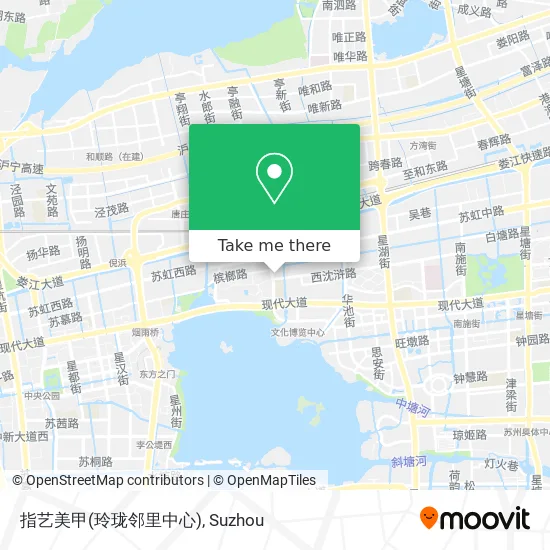 指艺美甲(玲珑邻里中心) map
