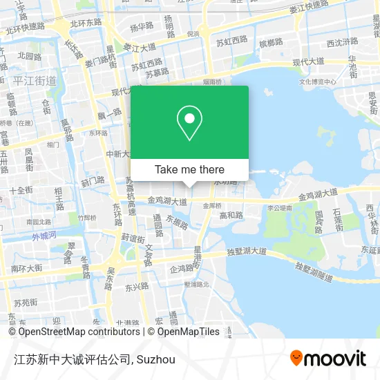 江苏新中大诚评估公司 map