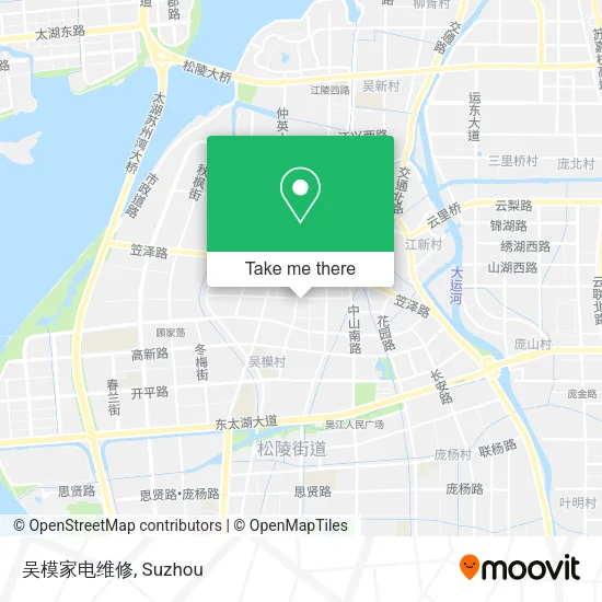 吴模家电维修 map