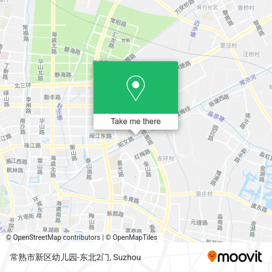 常熟市新区幼儿园-东北2门 map