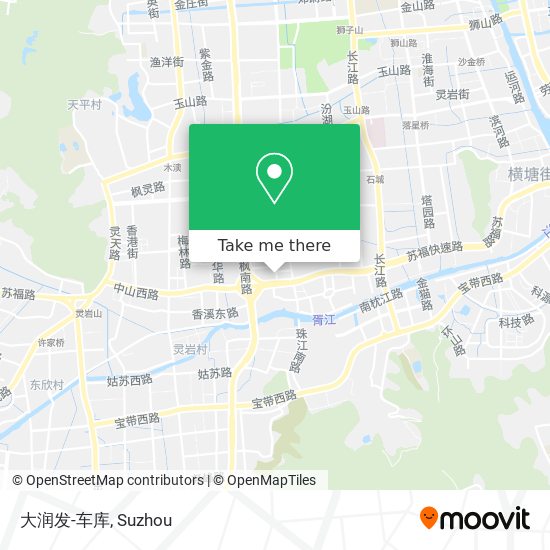 大润发-车库 map