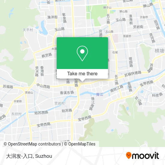 大润发-入口 map