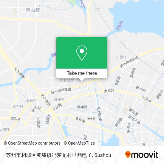 苏州市相城区黄埭镇冯梦龙村世鼎电子 map