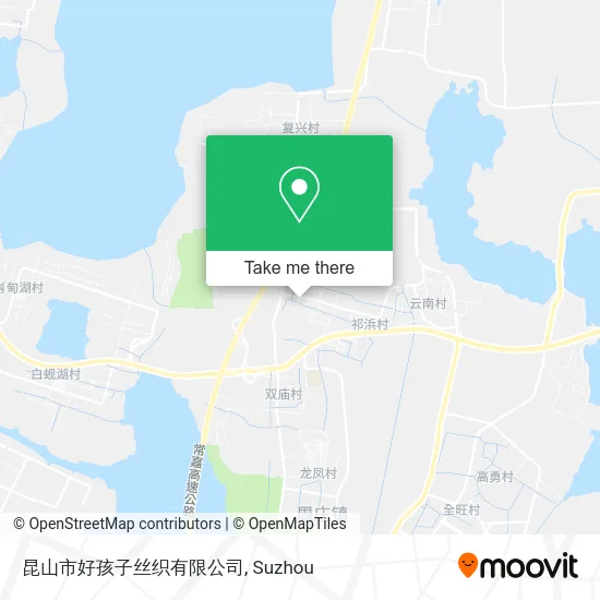昆山市好孩子丝织有限公司 map