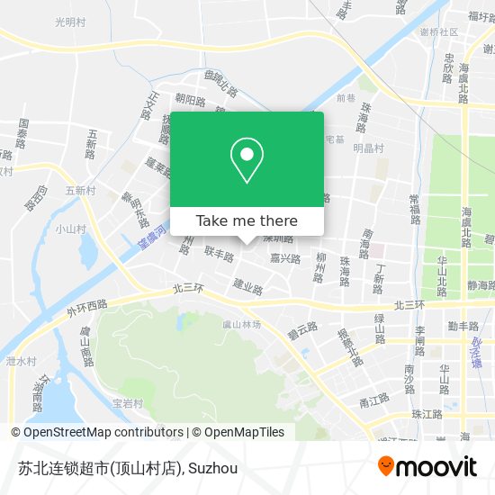 苏北连锁超市(顶山村店) map