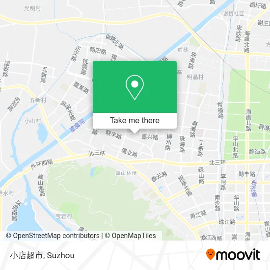 小店超市 map