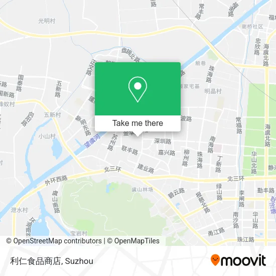 利仁食品商店 map