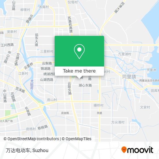 万达电动车 map