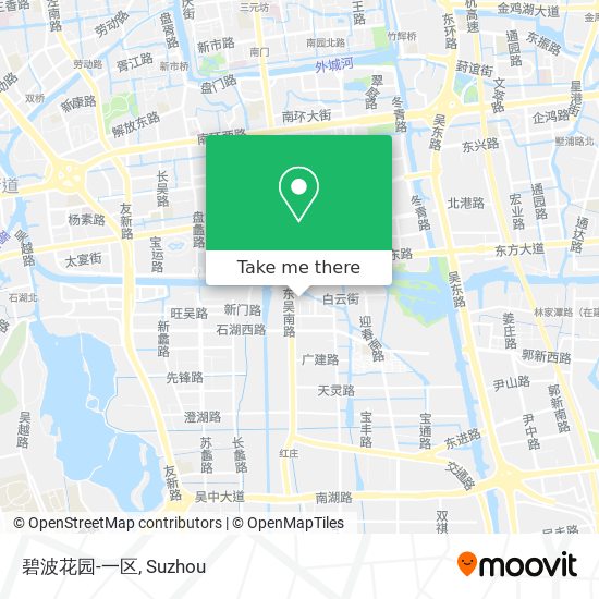 碧波花园-一区 map