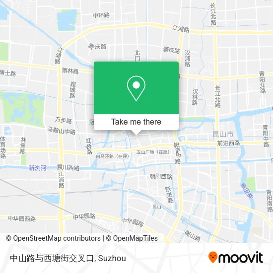 中山路与西塘街交叉口 map