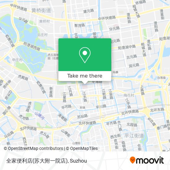 全家便利店(苏大附一院店) map
