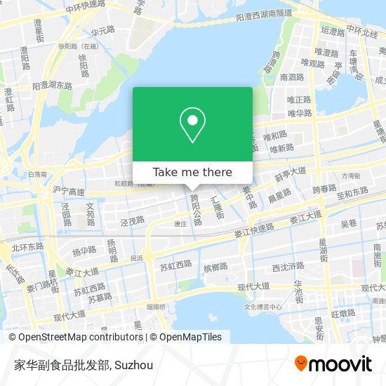 家华副食品批发部 map