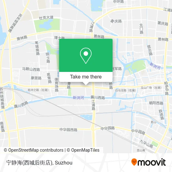 宁静海(西城后街店) map