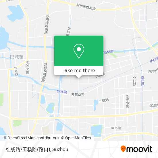 红杨路/玉杨路(路口) map