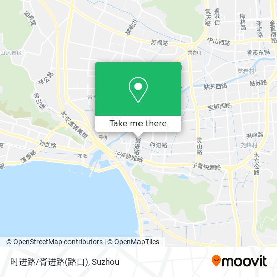 时进路/胥进路(路口) map