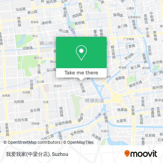 我爱我家(中梁分店) map