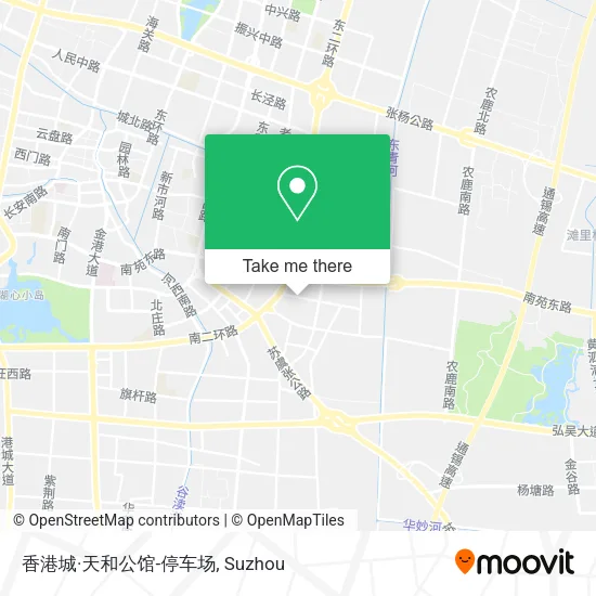 香港城·天和公馆-停车场 map
