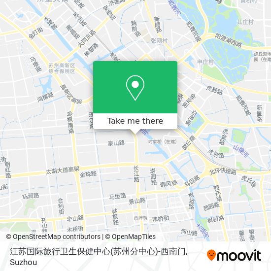 江苏国际旅行卫生保健中心(苏州分中心)-西南门 map