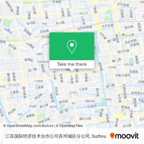 江苏国际经济技术合作公司苏州城区分公司 map