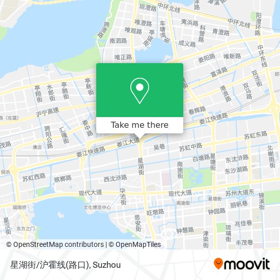 星湖街/沪霍线(路口) map