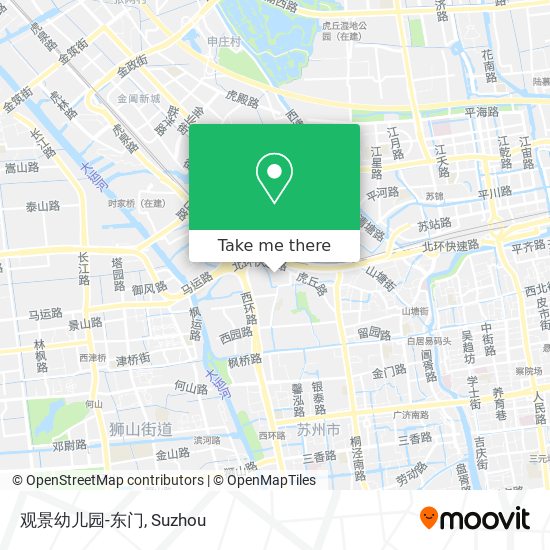 观景幼儿园-东门 map