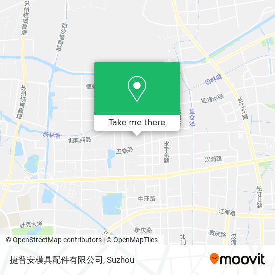 捷普安模具配件有限公司 map