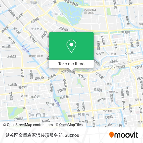 姑苏区金阊袁家浜装璜服务部 map