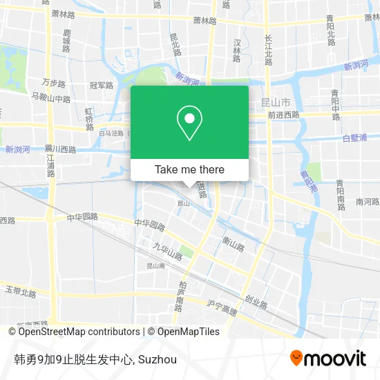 韩勇9加9止脱生发中心 map