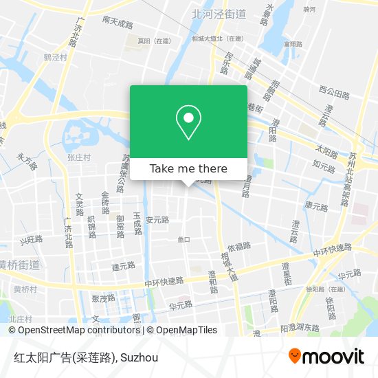 红太阳广告(采莲路) map