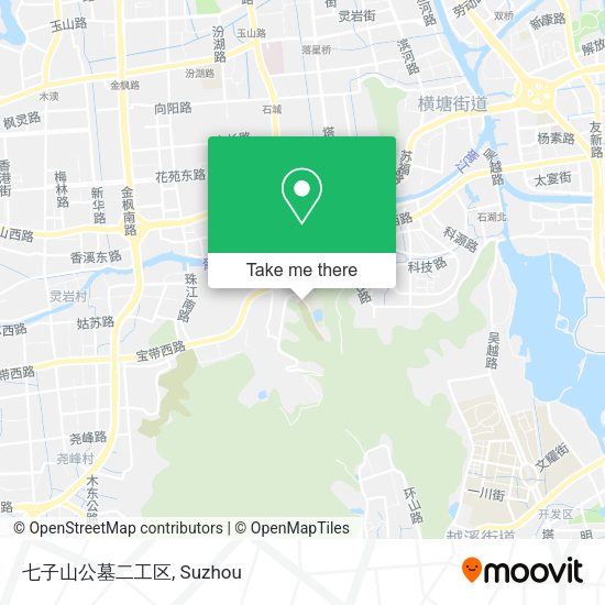 七子山公墓二工区 map