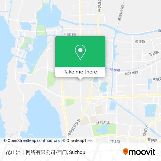 昆山沛丰网络有限公司-西门 map